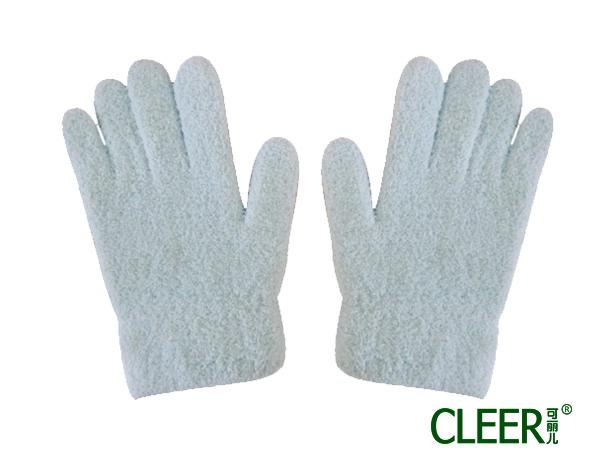 SPA凝胶美容羽毛纱手套